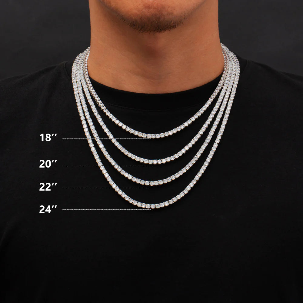 MINIMALIST | Square Cut Diamond Chain