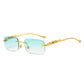MINIMALIST | Vintage Rimless Sunglasses