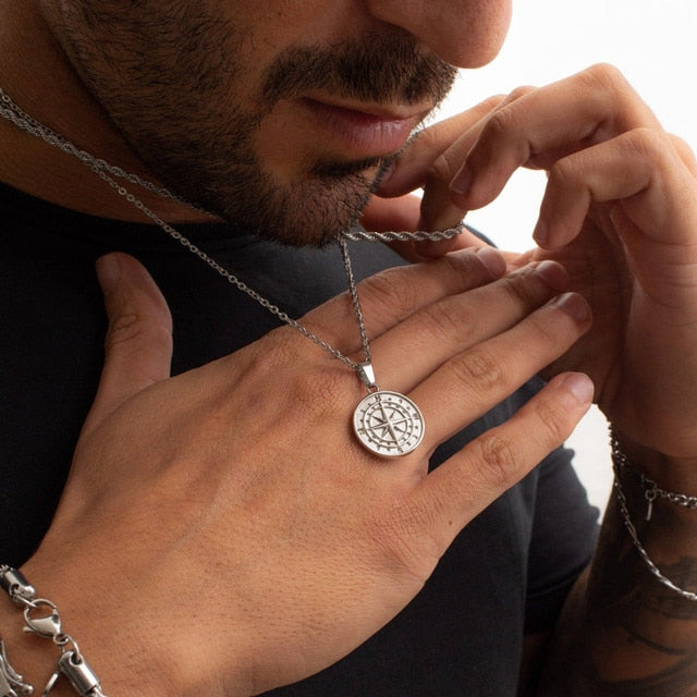 MINIMALIST | Compass Layered Chain