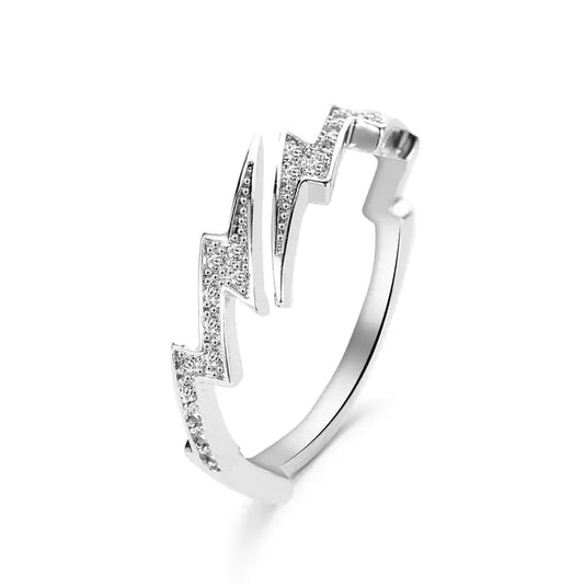 MINIMALIST | Adjustable Thunderbolt Ring