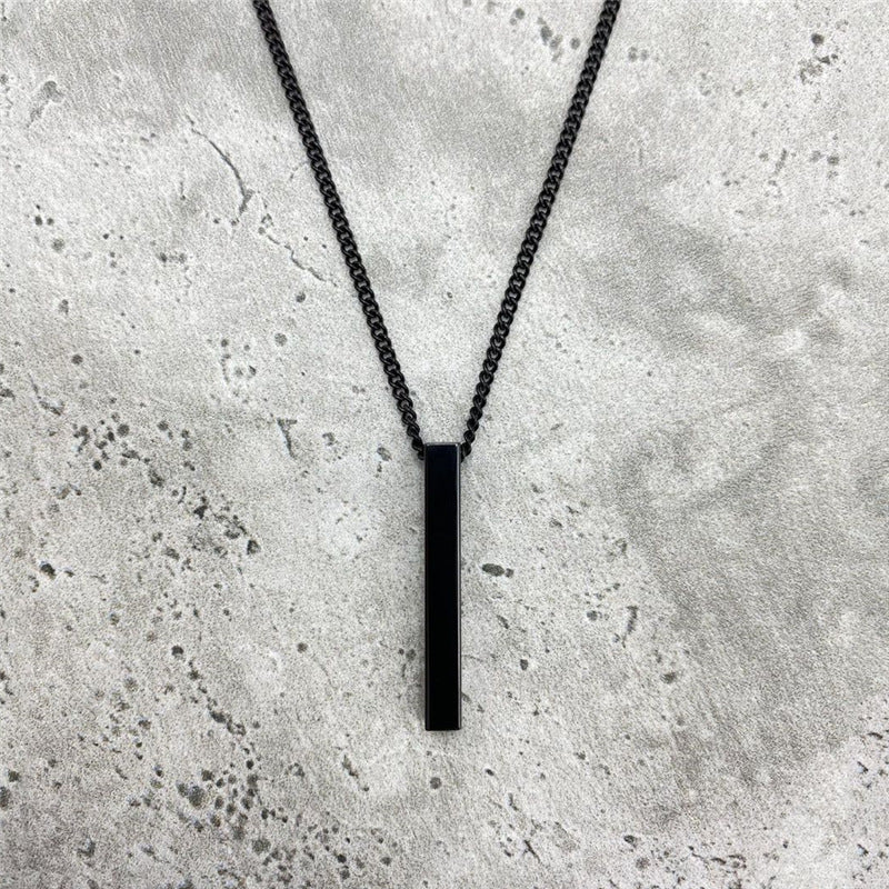 MINIMALIST | Rectangle Pendant Chain