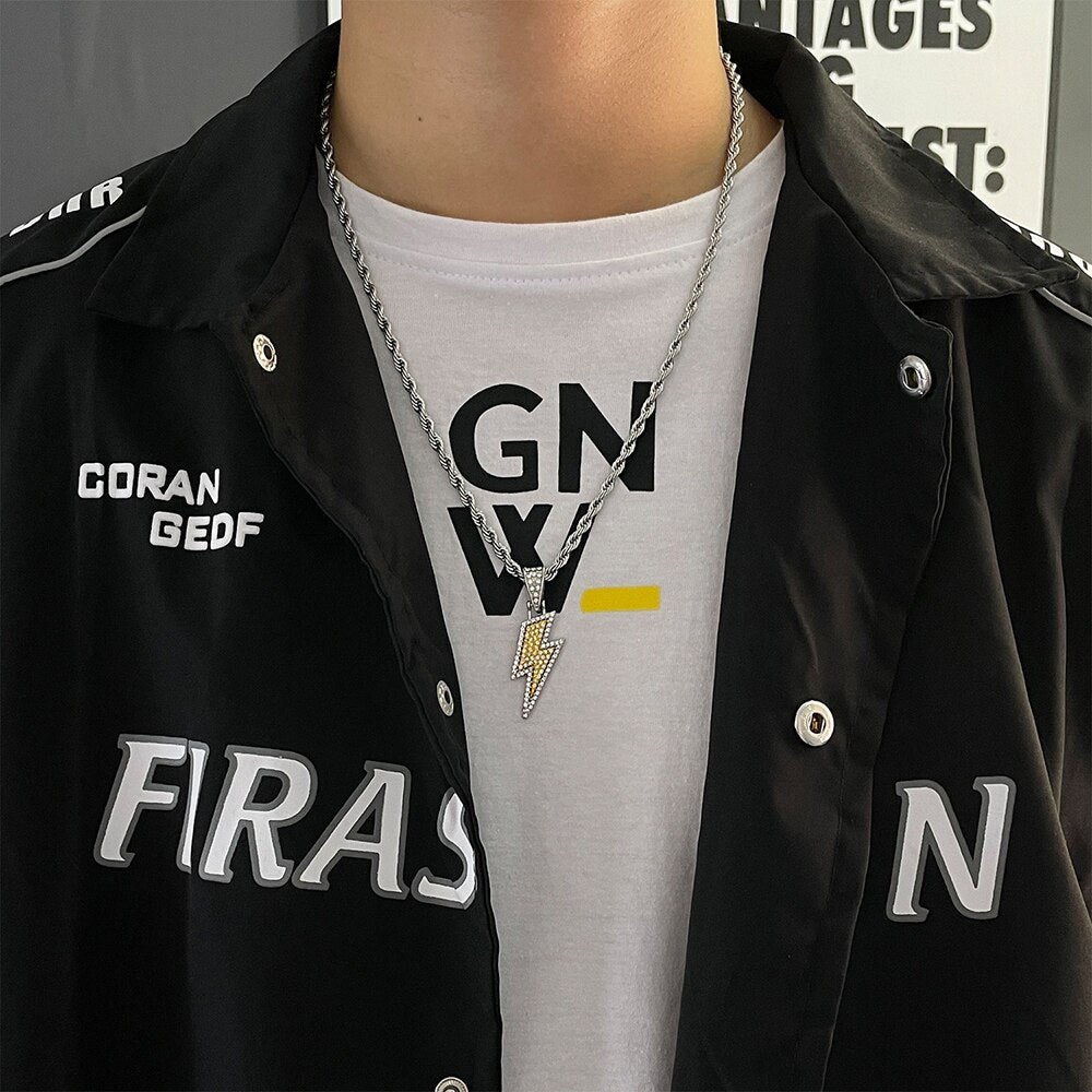MINIMALIST | Lightning Pendant Chain