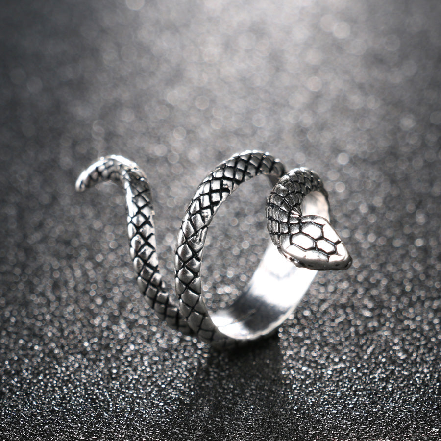 MINIMALIST | Silver Plated Snake Rings