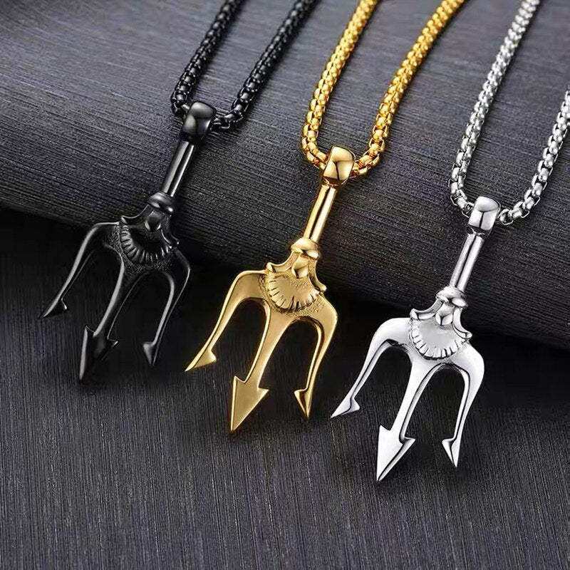 MINIMALIST | Trident Pendant Chain