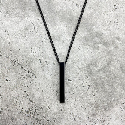 MINIMALIST | Rectangle Pendant Chain