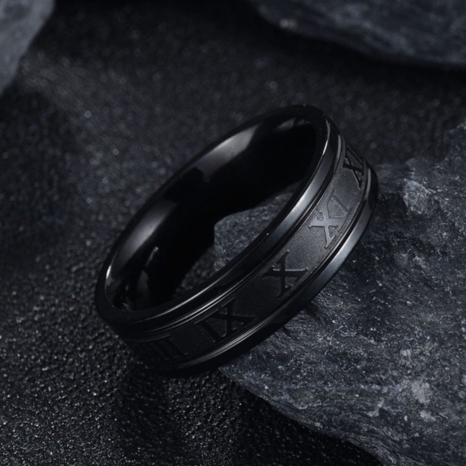 MINIMALIST |  Stainless Steel Roman Numerals