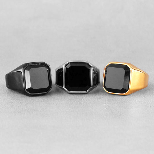 MINIMALIST | Square Cut Ring