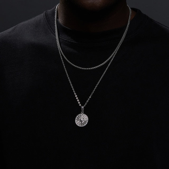 MINIMALIST | Compass Layered Chain
