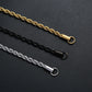 MINIMALIST | Twisted Rope Chain Bracelet