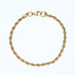 MINIMALIST | Twisted Rope Chain Bracelet