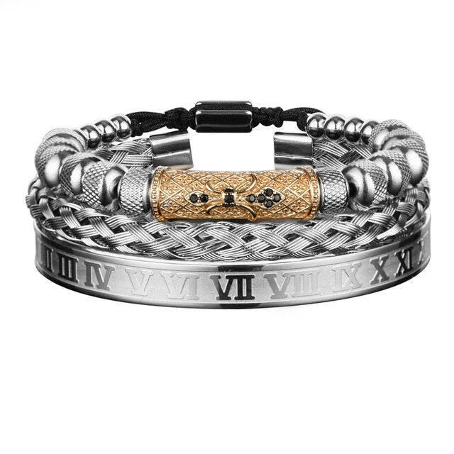 MINIMALIST | Stainless Steel Roman Bracelets