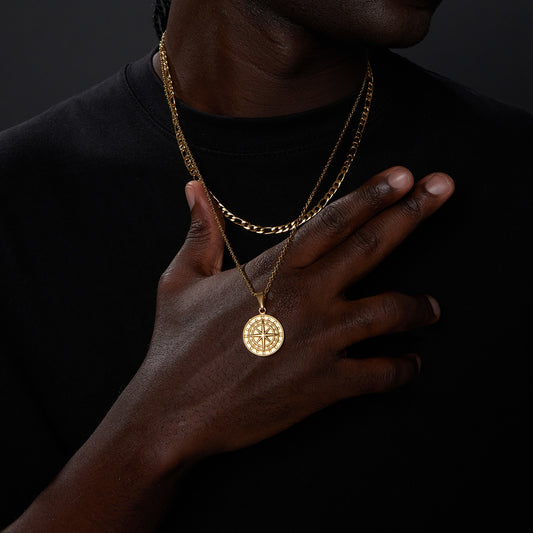 MINIMALIST | Compass Layered Chain