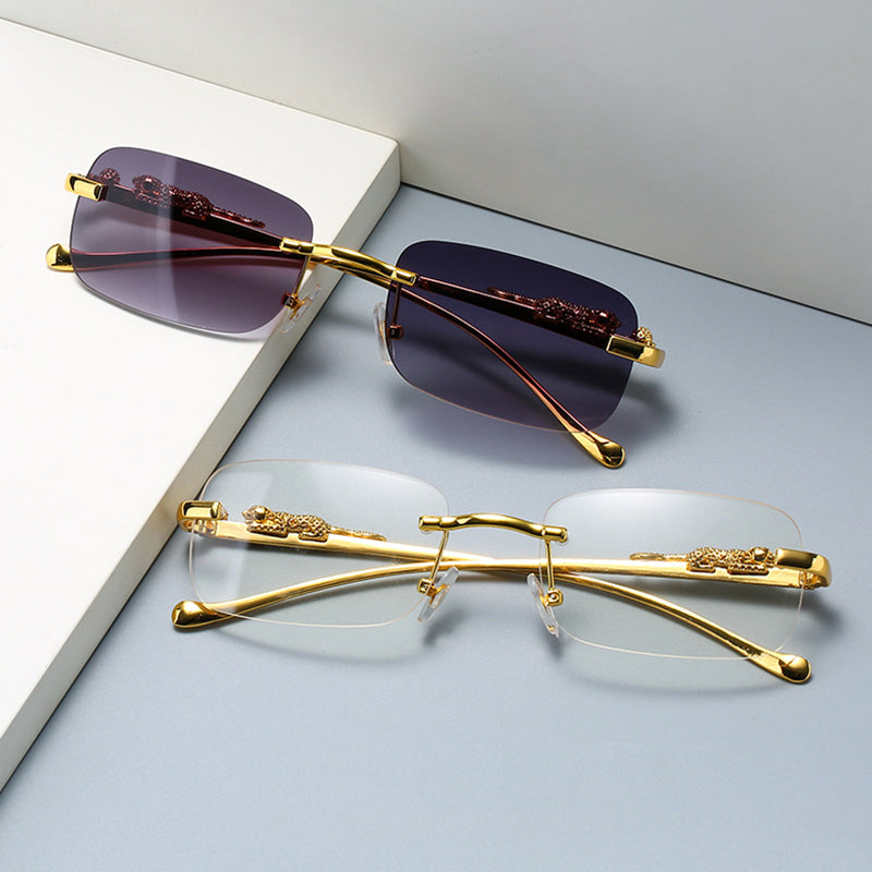 MINIMALIST | Vintage Rimless Sunglasses