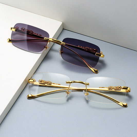 MINIMALIST | Vintage Rimless Sunglasses