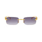 MINIMALIST | Vintage Rimless Sunglasses