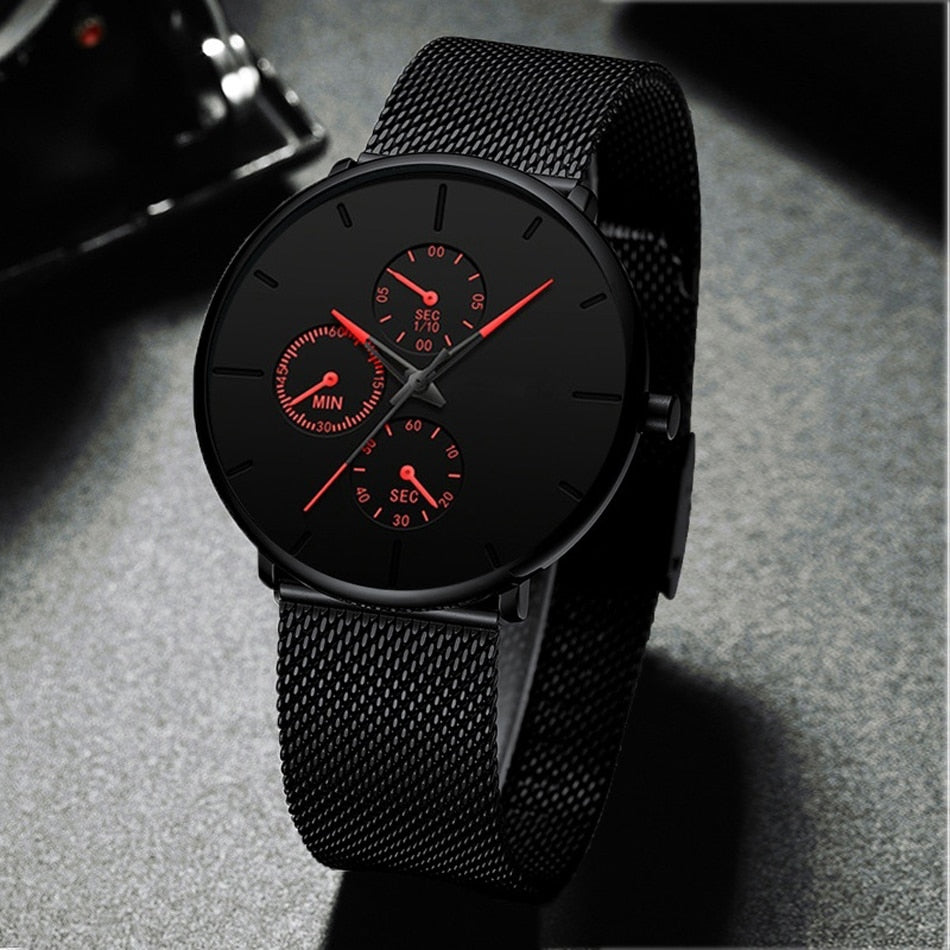 MINIMALIST | Low Profile Steel Watch