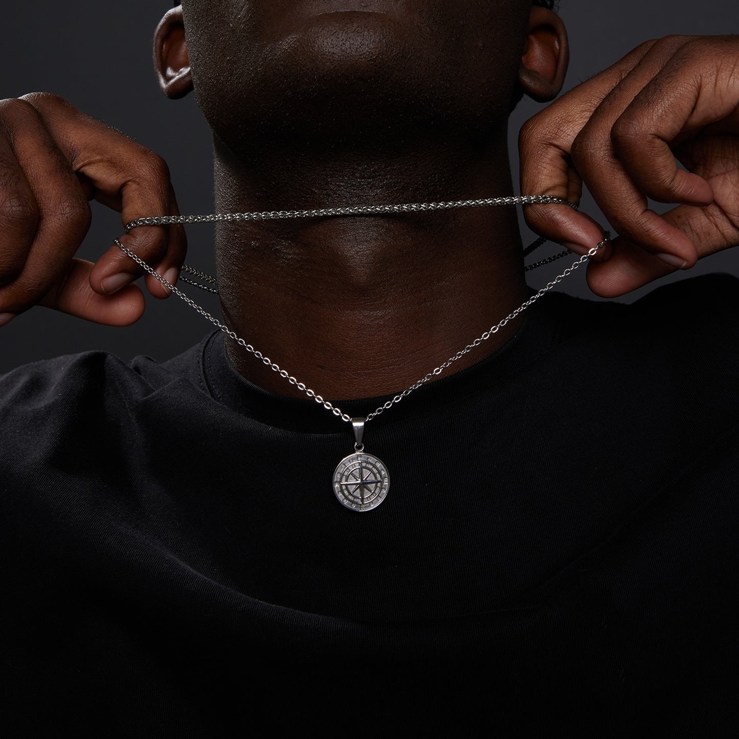 MINIMALIST | Compass Layered Chain