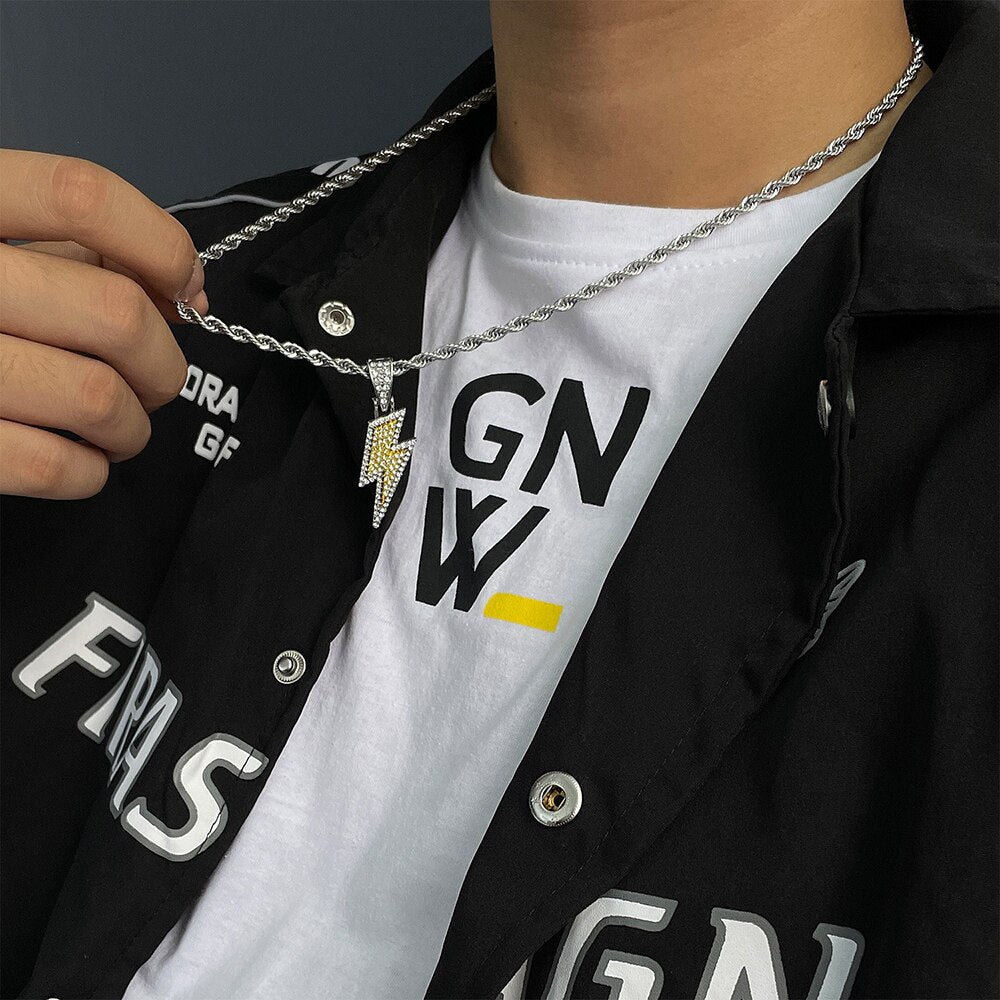 MINIMALIST | Lightning Pendant Chain