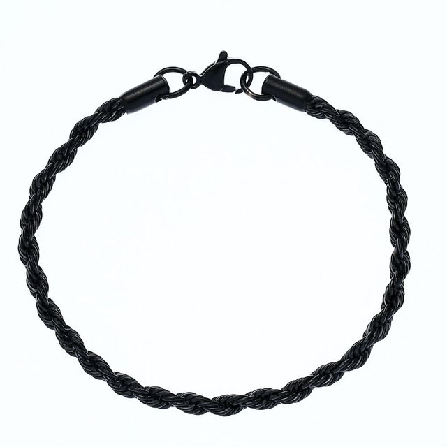 MINIMALIST | Twisted Rope Chain Bracelet