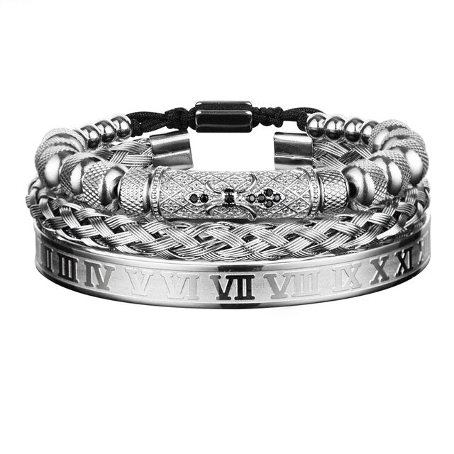MINIMALIST | Stainless Steel Roman Bracelets