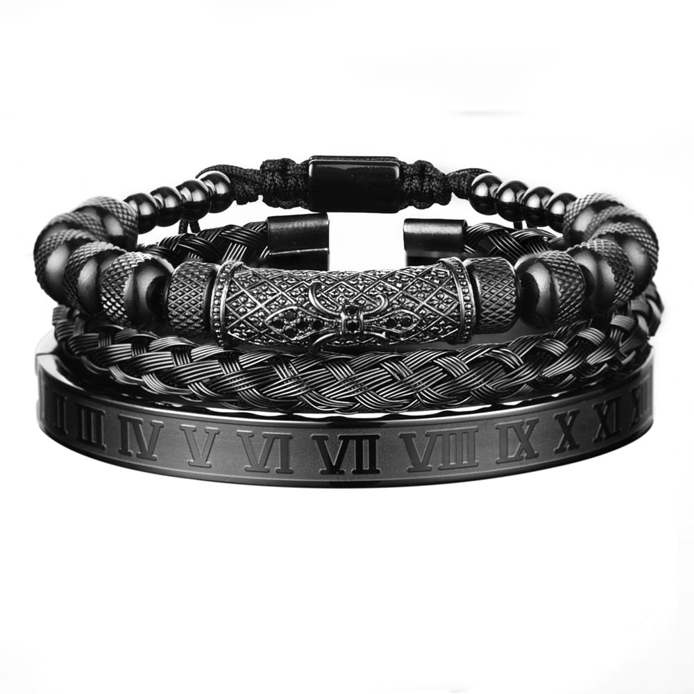 MINIMALIST | Stainless Steel Roman Bracelets