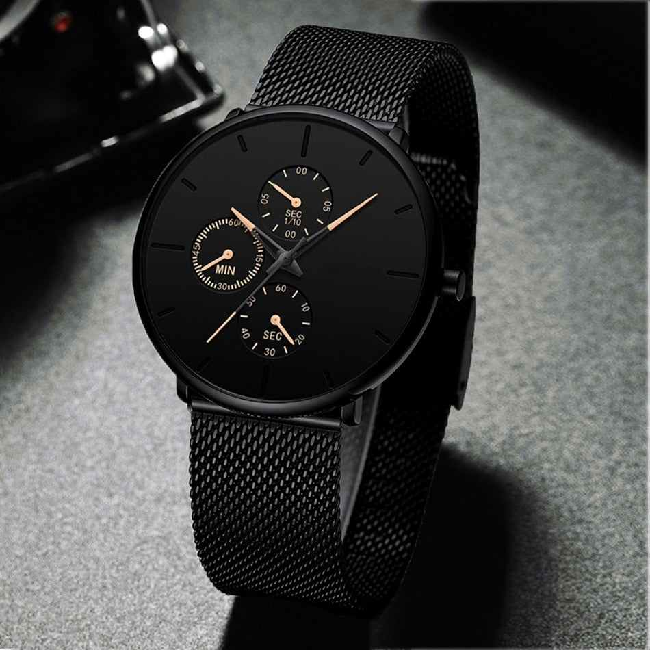 MINIMALIST | Low Profile Steel Watch