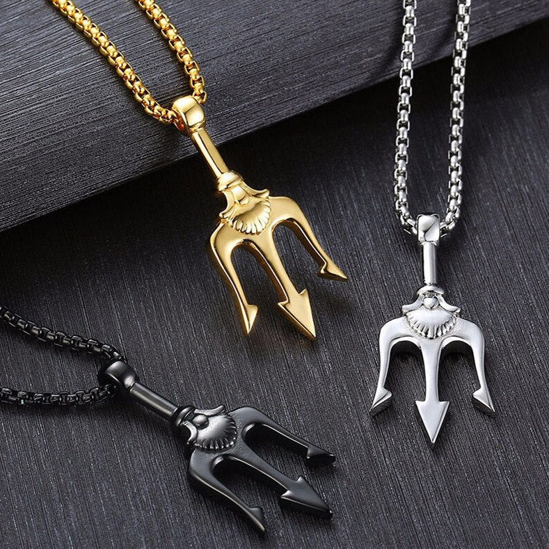 MINIMALIST | Trident Pendant Chain