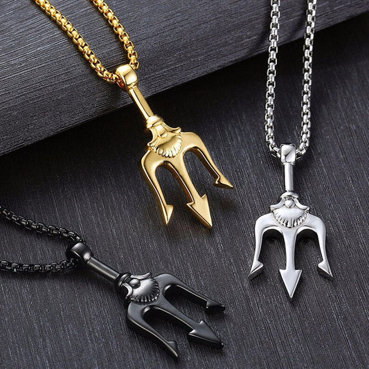 MINIMALIST | Trident Pendant Chain